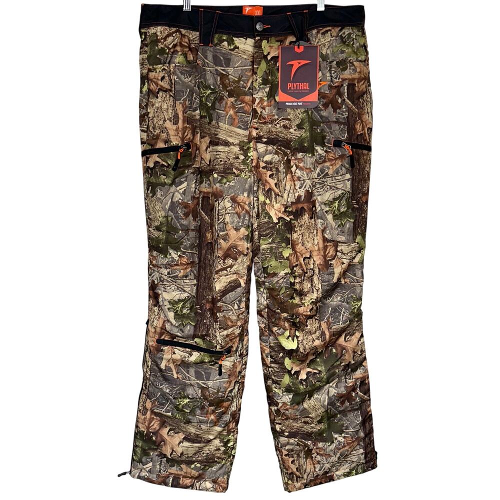 NWT Plythal Prima Heat Primaloft Insulated Camo Hunting Pant Size XXL
